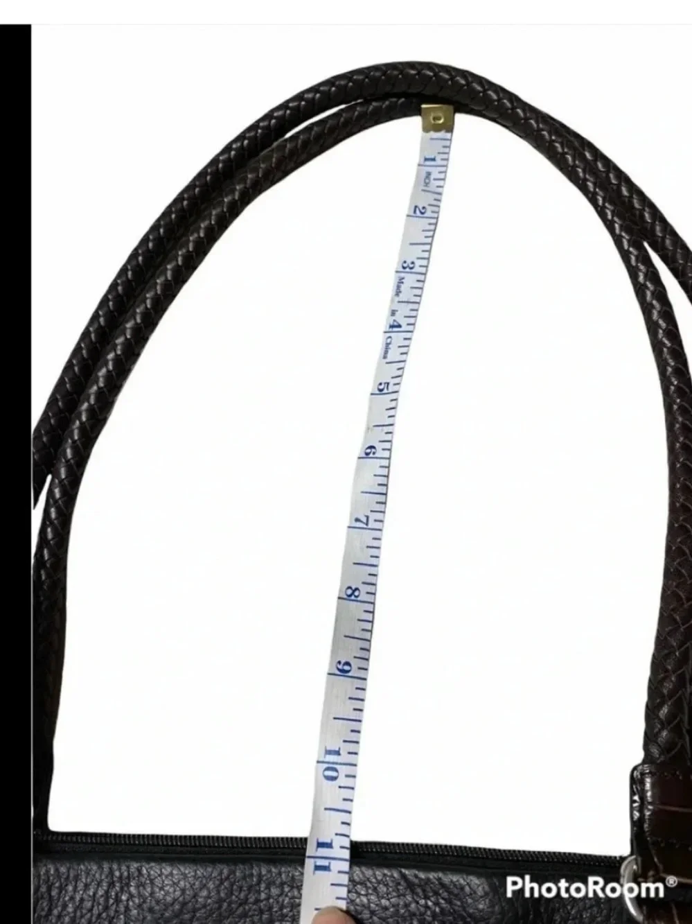 Brighton Heloise Black Pebbled Leather Tote